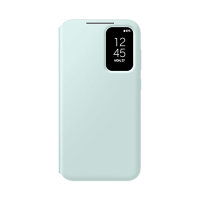 Official Samsung Smart View Mint Wallet Case - For Samsung Galaxy S23 FE