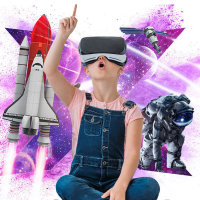 Let’s Explore Space Educational Virtual Reality Headset