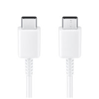 Official Samsung 1.8m White USB-C to USB-C Charge & Sync Cable - For Samsung Galaxy Tab S9 FE