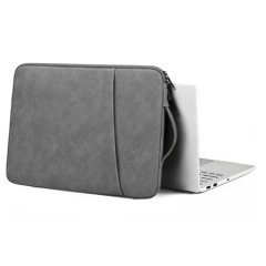 Olixar Universal 14" Black Eco-Leather Laptop and Tablet Sleeve