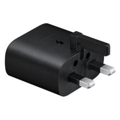 Official Samsung 25W USB-C Black Charger - For Samsung Galaxy Watch FE (40mm)