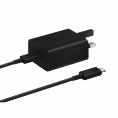 Official Samsung 45W Super Fast 2.0 Charger With USB-C To C Cable - For Samsung Galaxy S25