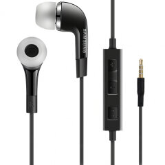 Official Samsung Black 3.5mm Wired Earphones with Built in Microphone & Controls