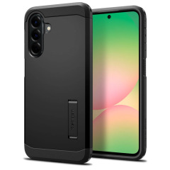 Spigen Tough Armor Kickstand Black Case - For Samsung Galaxy A56 5G