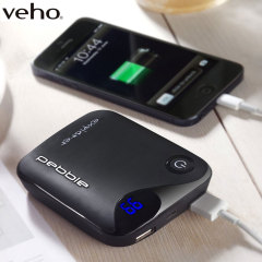 Veho Pebble Explorer 8,400mAh Portable Charger - Black