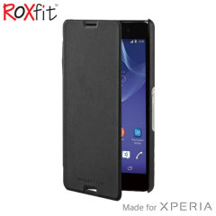 Roxfit Sony Xperia M4 Aqua Slim Book Case - Black