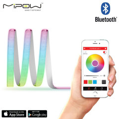 Turn your home into an illuminated masterpiece with the easy to use Playbulb Comet Smart LED strip light from MiPow. Connecting via Bluetooth you can effortlessly change the mood of any room via the accompanying android and iOS app.