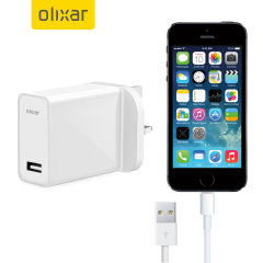 Olixar High Power iPhone SE Wall Charger & 1m Cable
