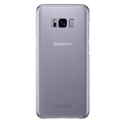 Offizielle Samsung Galaxy S8 Plus Clear Cover Case - Violett