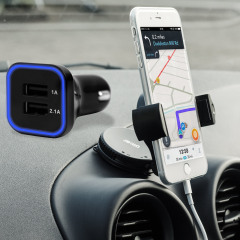 Pack support voiture avec chargeur iPhone 7 Plus Olixar DriveTime