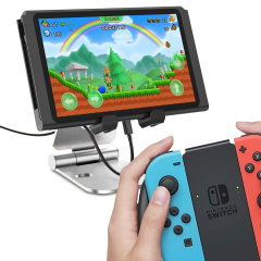 Olixar Nintendo Switch Premium Metal Stand - Silver