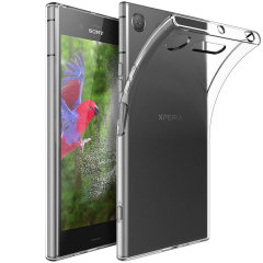 Olixar Ultra-Thin Sony Xperia XZ1 Gel Hülle in 100% klar