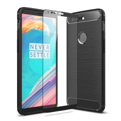 Olixar Sentinel OnePlus 5T Case and Glass Screen Protector