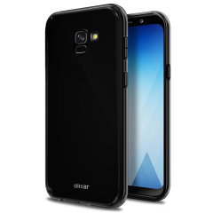 Olixar FlexiShield Samsung Galaxy A8 Plus 2018 Gel Case - Solid Black