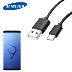 Officiële Samsung USB-C Galaxy S9 Oplaadkabel - Zwart