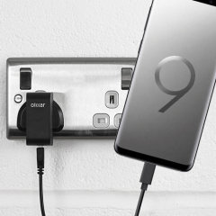 Olixar High Power Samsung Galaxy S9 Wall Charger & 1m USB-C Cable