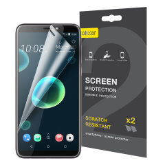 Olixar HTC Desire 12 Plus Screen Protector 2-in-1 Pack