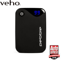 Ideal for charging on the go! The Veho Pebble P1 Portable Charger is one of the longest lasting external batteries available today thanks to its impressive 10,400mAh capacity. Better yet, it's fully capable of charging two devices at once!
