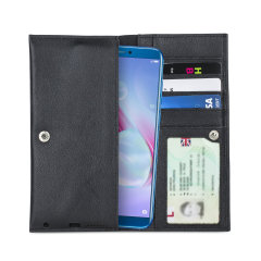 Housse Huawei Honor 9 Lite Olixar Primo pochette portefeuille – Noire