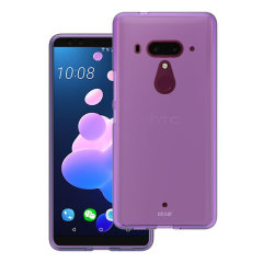 Olixar FlexiShield HTC U12 Plus Gel Case - Lilac Purple