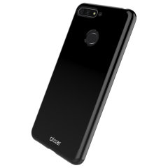 Olixar FlexiShield Huawei Honor 7A Gel Case - Solid Black