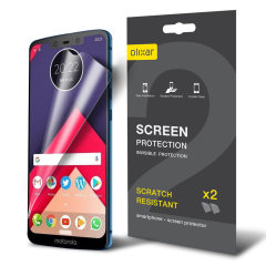 Protection d'écran Motorola Moto X5 Film protecteur Olixar – Pack de 2