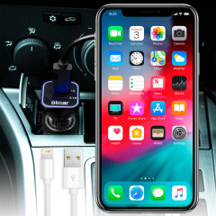 Olixar High Power iPhone XS Max Lightning Car Charger