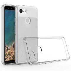 Custom moulded for the Google Pixel 3, this clear Olixar ExoShield tough case provides a slim fitting stylish design and reinforced corner shock protection against damage, keeping your device looking great at all times.