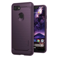 Provide your Google Pixel 3 XL with sleek, yet heavy duty protection and premium brushed metal look offering Ringke Onyx case in purple. The precision-cut design and anti-slip finish will preserve the aesthetic and offer great comfort.