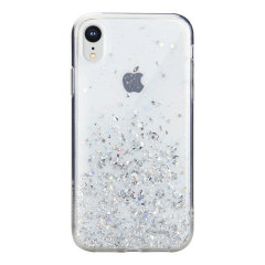 SwitchEasy Starfield iPhone XR Glitter Case - Clear