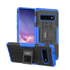 Olixar ArmourDillo Samsung Galaxy S10 Skyddsskal - Blå