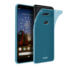 Custom moulded for the Google Pixel 3a, this blue Olixar FlexiShield case provides slim fitting and durable protection against damage.