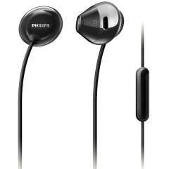 This pair of official Philips earphones in black will keep the party going anywhere. Ideal for use with your smartphone or tablet, this stereo headset allows you to listen to your music in superb clarity, as well as handle calls hands-free.