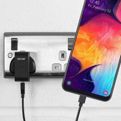 Olixar High Power Samsung Galaxy A50 Wall Charger & 1m USB-C Cable