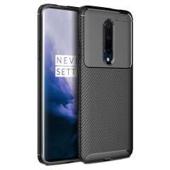 Olixar Carbon Fibre OnePlus 7 Pro Case - Black