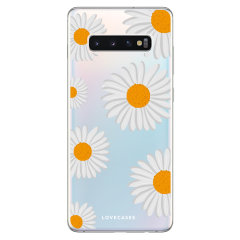 LoveCases Samsung Galaxy S10 Gel Case - Daisy