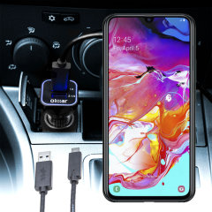 Chargeur voiture Samsung Galaxy A70 Olixar High Power