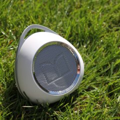 The Monster SuperStar HotShot Bluetooth wireless speaker truly has to be heard to be believed. The miniscule speaker delivers a sizeable punch. The stylish design is lightweight and compact yet rugged, perfect for outdoor activities.