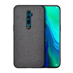 Olixar Black Woven-Style Case - For Oppo Reno 10x Zoom