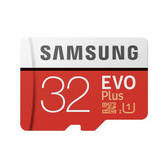 Great for recording 4K UHD video, this Grade U3 32GB Micro SDXC memory card from Samsung features impressive read / write speeds for retaining detail in photos, videos and more. Securely and safely store files, documents, media and anything else you need.