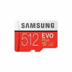 Great for recording 4K UHD video, this Grade U3 512GB Micro SDXC memory card from Samsung features impressive read / write speeds for retaining detail in photos, videos and more. Securely and safely store files, media and anything else you need.