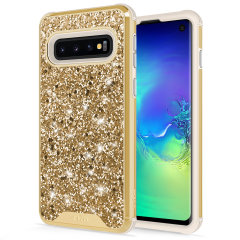 Zizo Stellar Series Samsung Galaxy S10 Case - Gold