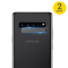 Olixar Samsung S10 5G Camera Protectors - Twin Pack