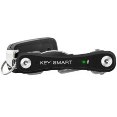 The KeySmart Pro is a compact key organizer with Tile smart location that allows you to track your missing keys, all from the free Tile app on your phone. Includes a built-in LED light, bottle opener and a loop to attach your car key fob and 10 keys.