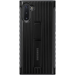 Funda Samsung Galaxy Note 10 Oficial Protective Stand Cover - Negra