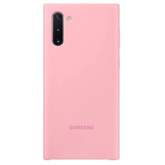 Coque Officielle Samsung Galaxy Note 10 Silicone Cover – Rose