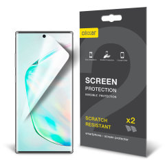Protection d'écran Samsung Note 10 Plus 5G Film Olixar – Pack de 2