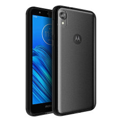 Olixar ExoShield solid klipsdeksel til Motorola Moto E6 - Svart