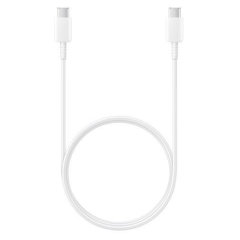 Make sure your USB Type C devices are always fully charged and synced with this Official Samsung USB-C to USB-C cable in white. This USB-C compatible cable is ready for your transfer / charging needs with all the latest Samsung devices.