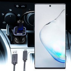 Chargeur voiture Samsung Galaxy Note 10 Olixar Haute Puissance